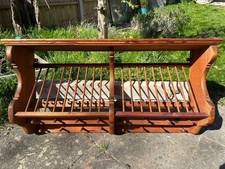 Vintage Wooden Penny Plate