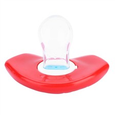Baby Soother Dummy Pacifier Funny Lips Food Grade Slicone Dummy Pacifier Red