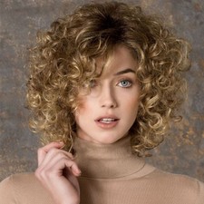 Hair Curly Wigs Short Wave