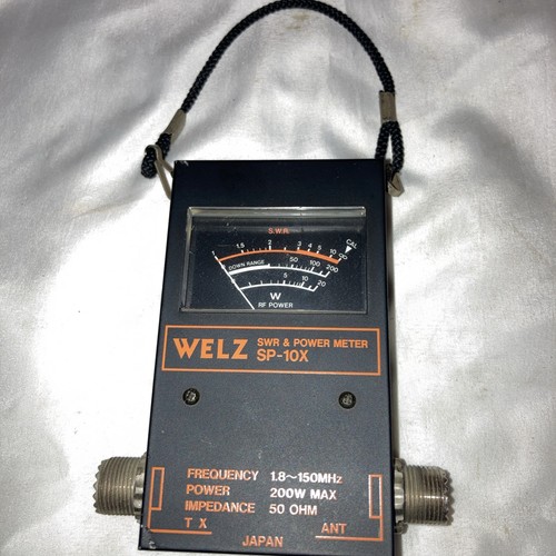 Welz swr and power meter - swr,