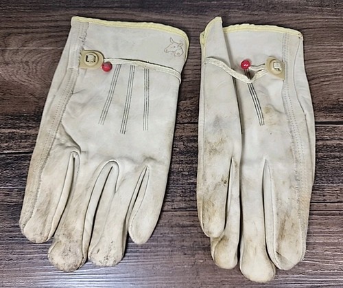 Vtg wells lamont cowhide - wells,
