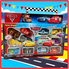 12pcs Disney Pixar Cars Set – Lightning McQueen & Friends 6cm Model Cars