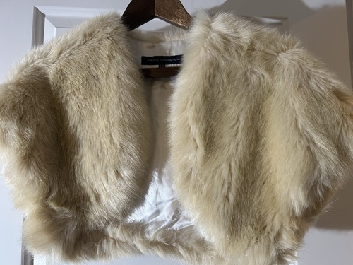 French connection faux fur - faux,