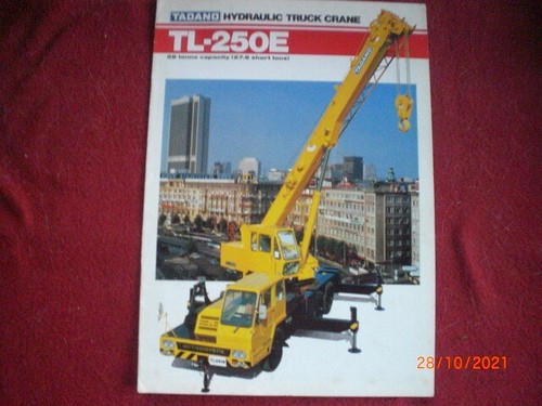 Tadano hydraulic truck - truck, crane