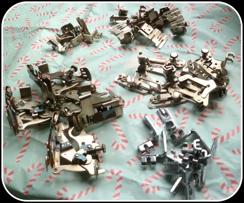 Job lot vintage singer - job,