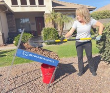 Dirt Screen for Garden Compost