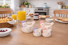 Hen Egg Cups & Salt Pepper