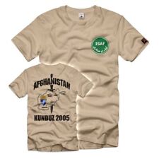 ISAF Kunduz 2005 Afghanistan Operation Veteran Bundeswehr Contingent T-Shirt#39217