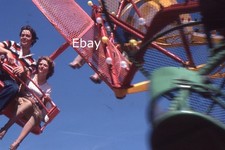 35mm Slide - Funfair Flying