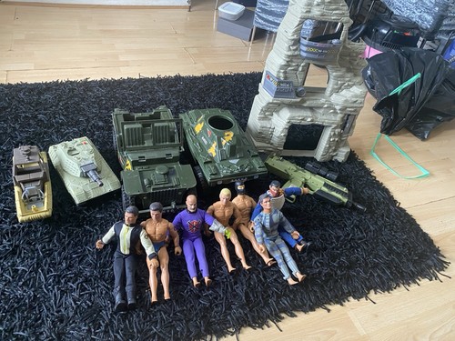 Vintage action men jeep and - action,