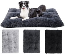 Dog Bed Soft Pet Cushion Large Dog Crate Puppy Cat Mattress Washable Pad Mat xl