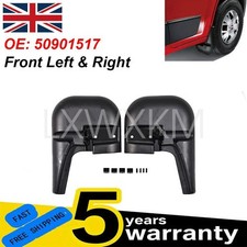 FRONT Mud Flaps Guards Mudflaps FIAT DUCATO PUEGEOT BOXER RELAY 2006- 50901517