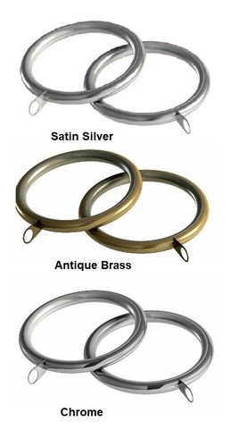 Metal curtain pole - metal,