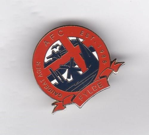 Fylde afc lapel badge - afc,
