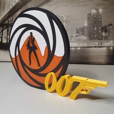Decorative JAMES BOND 007 self