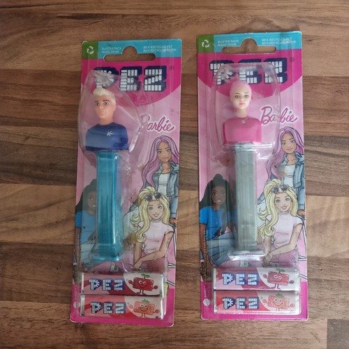 Pez dispenser barbie and ken - pez,
