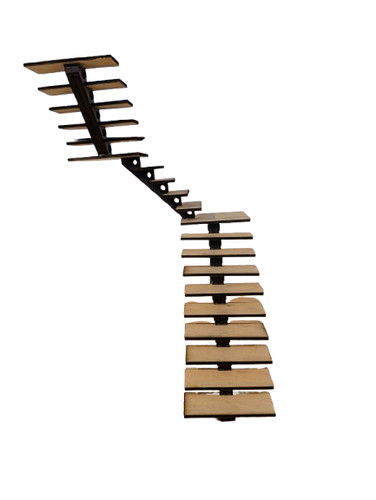 Scale dolls house stairs - scale,