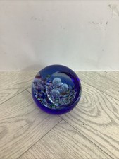 Caithness Twos Company Rare  Glass Coloured Paperweight 104/750 #L