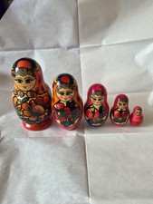 Russian Stacking Dolls Set X5
