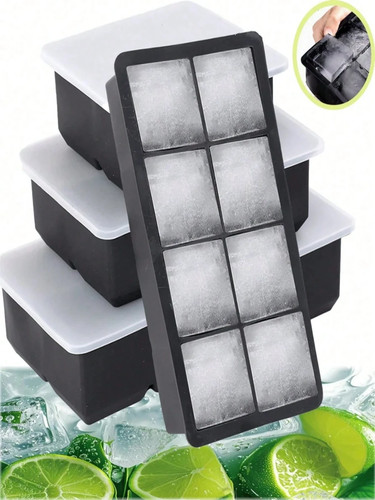 Large silicone ice cube tray - silicone,