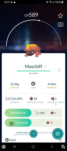 Maschiff pokemon unregistered - pokemon,