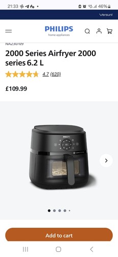 Philips airfryer 2000 series - philips,