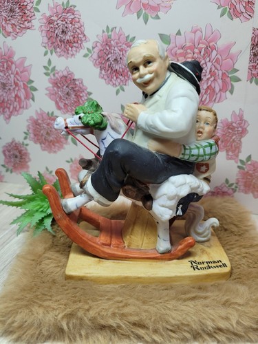 1980 norman rockwell gramps - 1980,