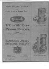 Bamfords Petrol Engine EV/SV -