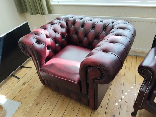 Three seater chesterfield - three,