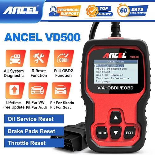 Ancel vd500 all - all, system