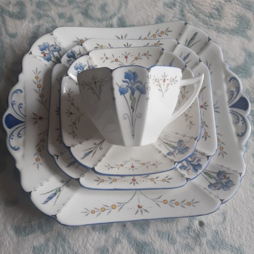 Shelley iris art deco fine - art,