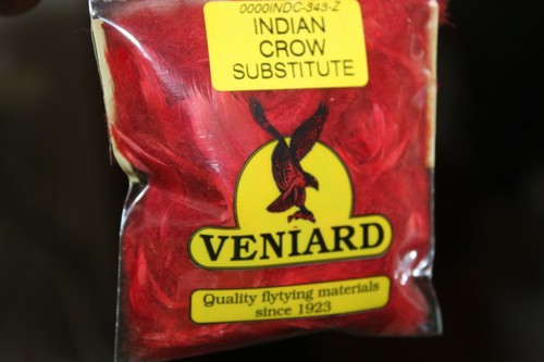 Fly tying veniard indian crow - fly,