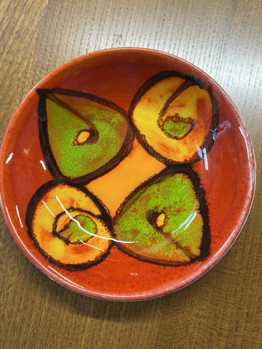 Poole pottery bowl - pottery, 14cm