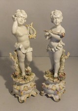 Pair Vintage Capodimonte