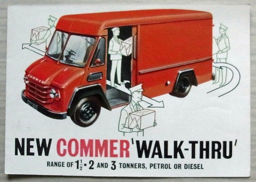 Commer walk thru - thru, ½,