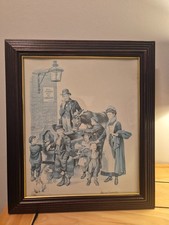 Vintage Ronald Embleton Framed