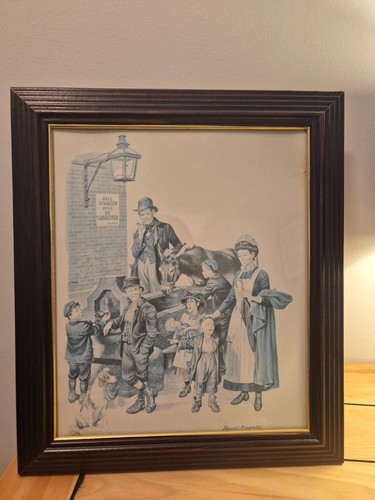 Vintage ronald embleton - ronald, framed