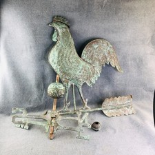 Large Copper Rooster Weather