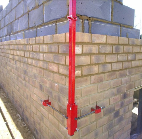 Mustang brick laying - brick,