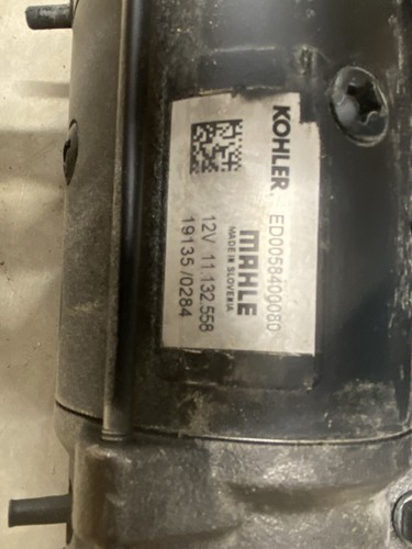 Starter motor reconditioned - motor,