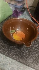 EDEN BROWN POTTERY BOWL WITH