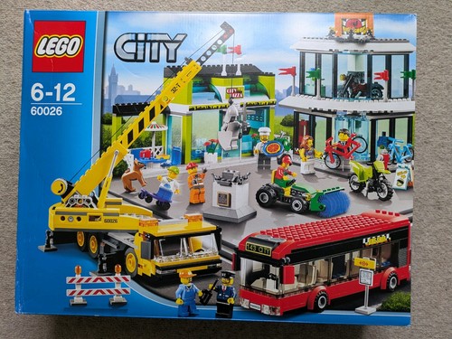 Retired lego city town - retired, square