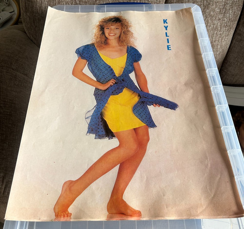 Vintage kylie minogue poster - kylie,