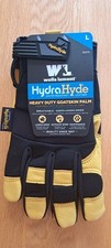 Wells Lamont HydraHyde Leather Work Gloves Heavy Duty Size L