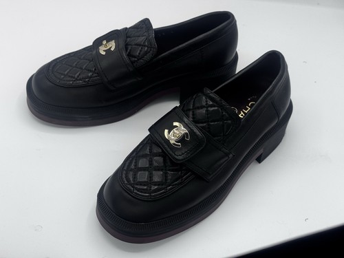 Authentic chanel loafer mules - authentic,