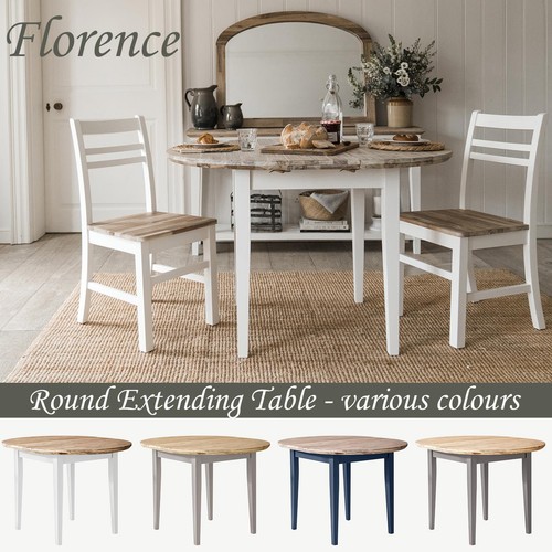 Dining table extending - extending, round