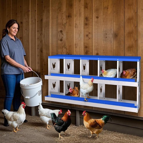 Compartment chicken nest - 10,