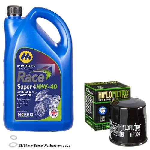 Zxr400 oil and filter - l, kit