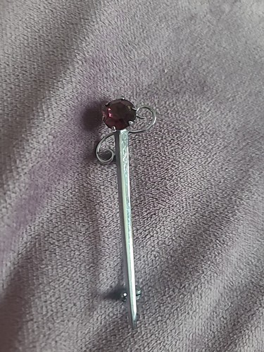 Vintage silver coloured purple - silver,