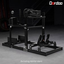 Dardoo Aluminum Alloy Racing Sim Cockpit Fit for Logitech G29 Thrustmaster